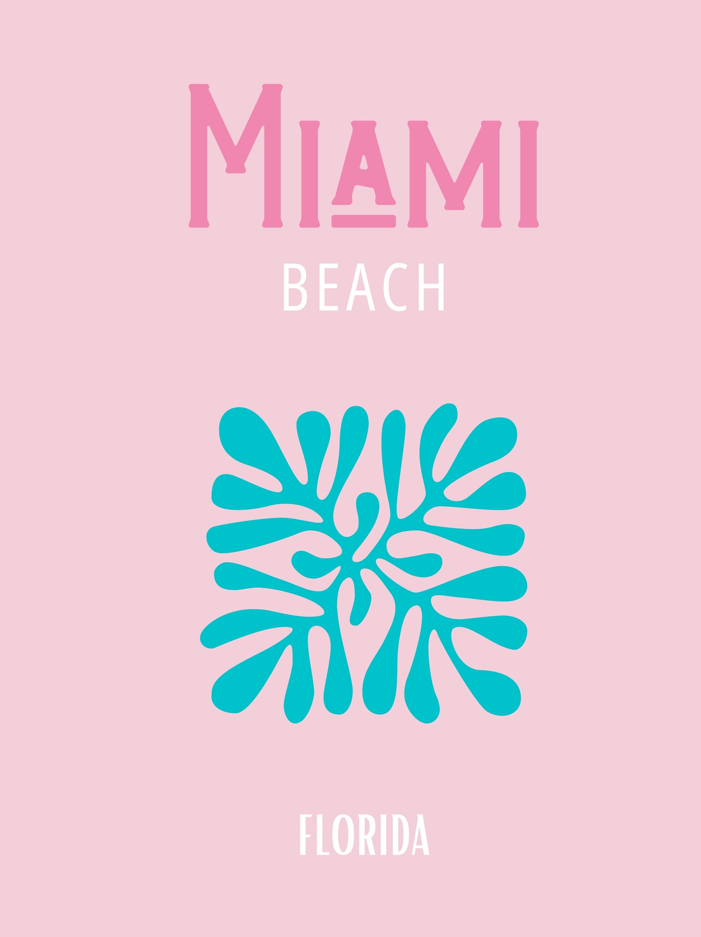 Affiche "Miami Beach"