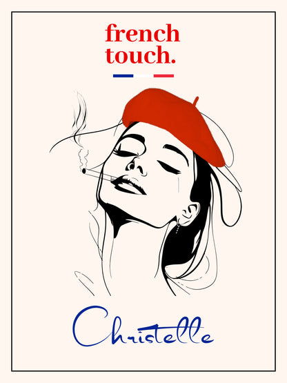 Affiche "french touch."