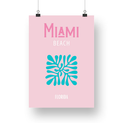 Affiche "Miami Beach"