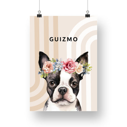 Affiche Chien "Guizmo"