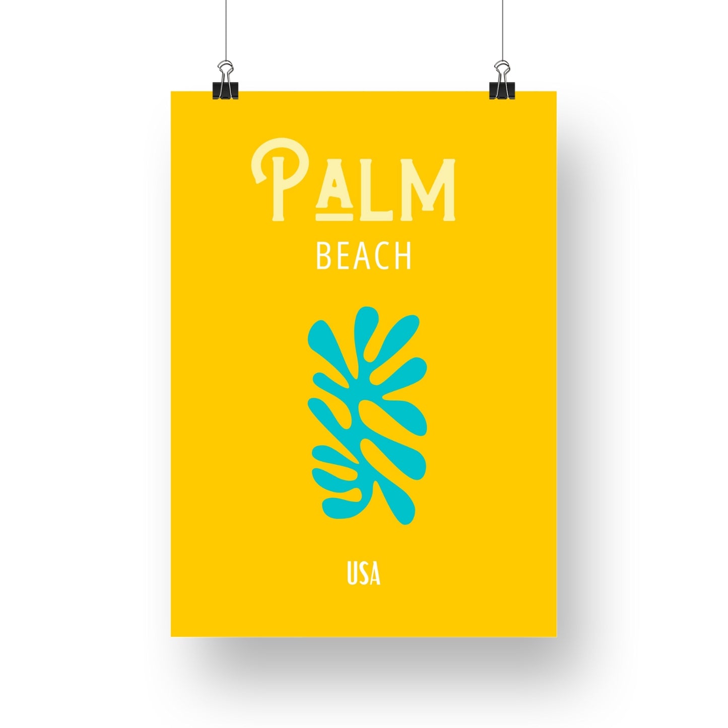 Affiche "Palm Beach"