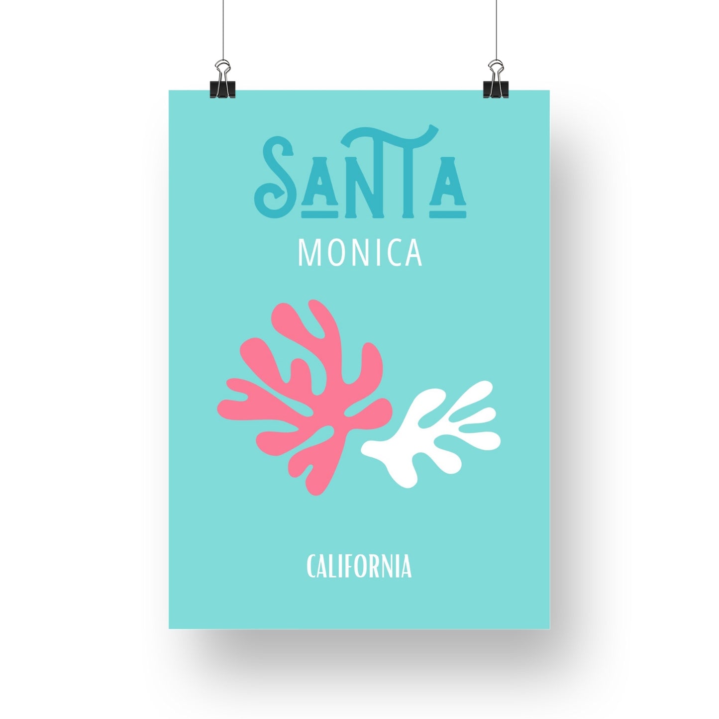 Affiche "Santa Monica"