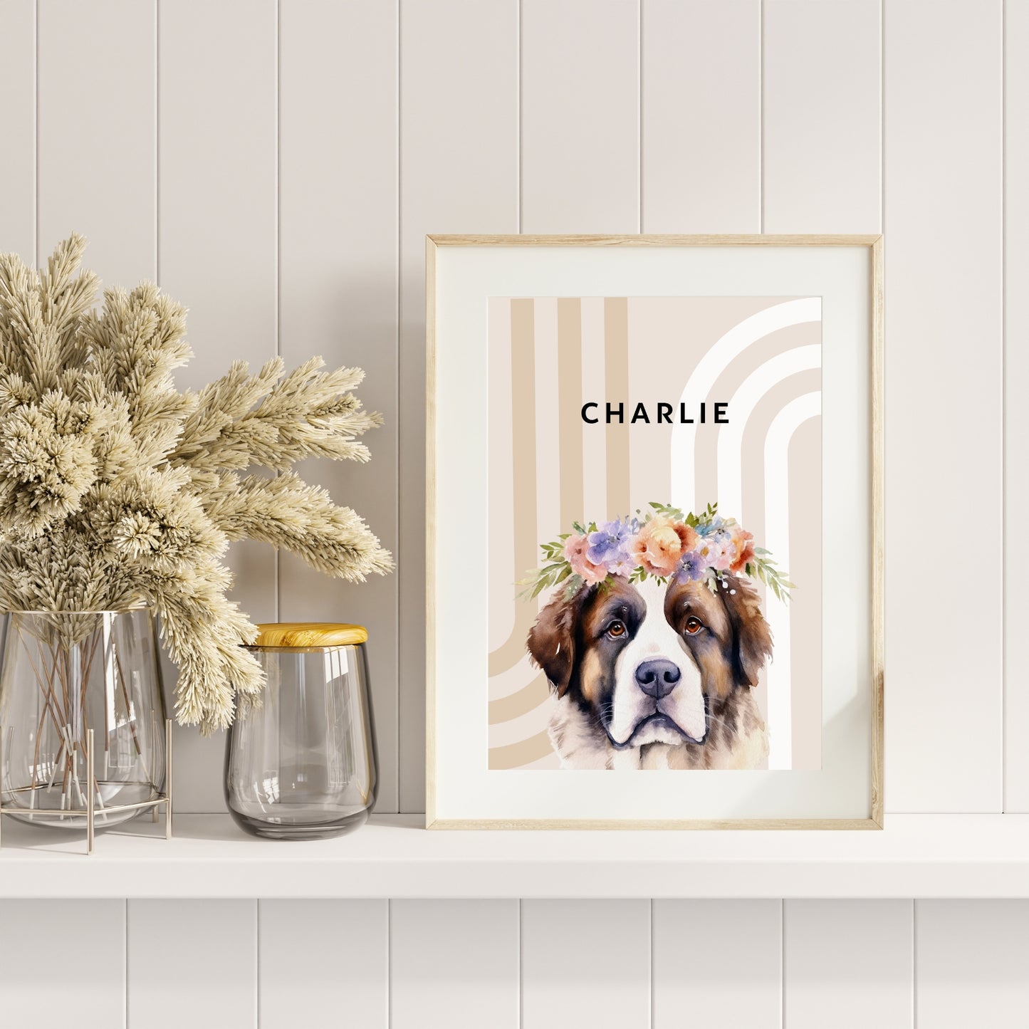 Affiche Chien "Charlie"