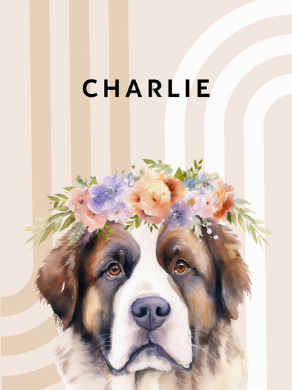 Affiche Chien "Charlie"