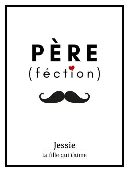 Affiche "PÈRE(féction)"