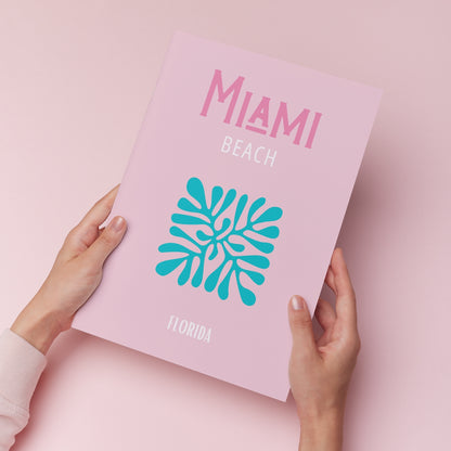 Affiche "Miami Beach"